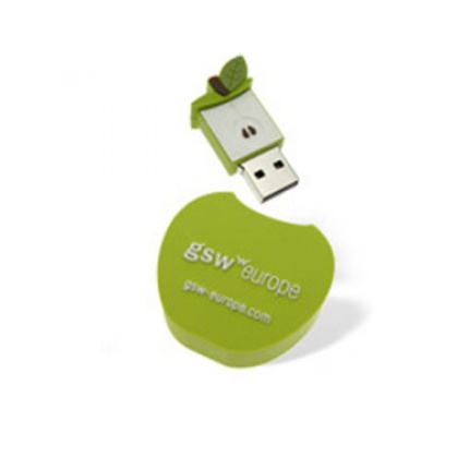Maßgefertigte USB-Stick in Form eines Apfels - Topgiving